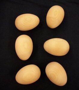 Wooden Hen Eggs