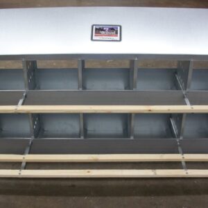 Galvanized 10 Hole Nest Box