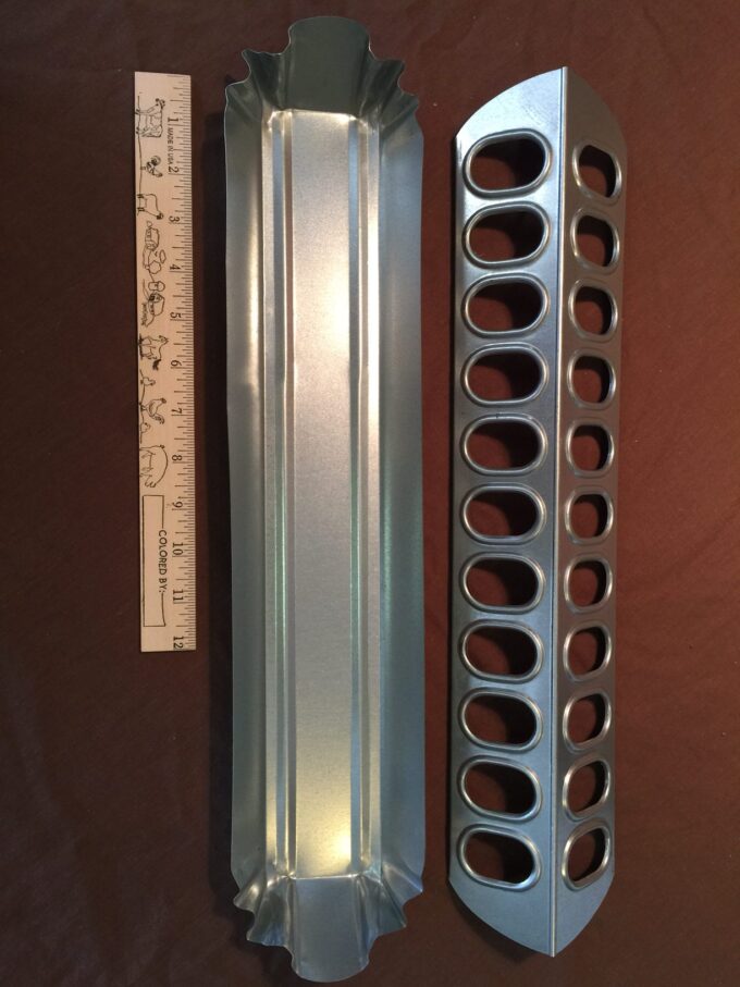 18 Inch Chick Feeder Galvanized Steel-4058