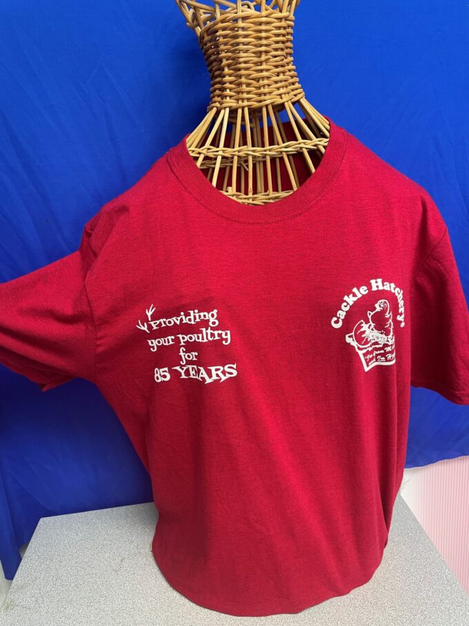 Cackle red T-shirt