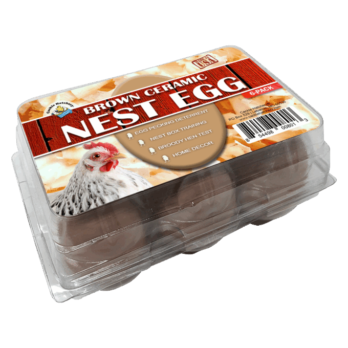 Ceramic Nest Eggs – 6 Pack