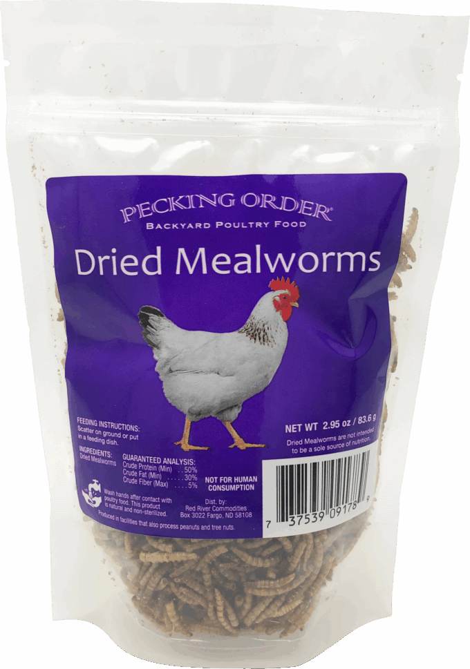 Pecking Order® Dried Mealworms